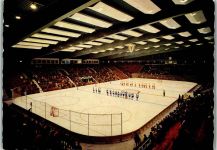 82467 W8100 Garmisch-Partenkirchen - Olympia-Eisstadion, Eishockey Innenaufnahme