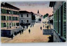 57810 Avricourt Deutsch Gebrauchsspuren Geschäft Drogerie Schwaller, Kaserne