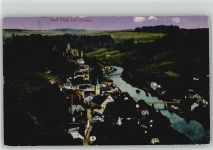 94032 W8390 Hals , Niederbay Künstlerkarte Luftaufnahme