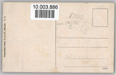 94032 W8390 Hals , Niederbay Künstlerkarte Luftaufnahme
