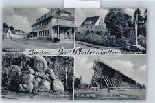 59597 W4782 Bad Westernkotten - Pension Besting, Erholungsheim, Saline, Bienendenkmal