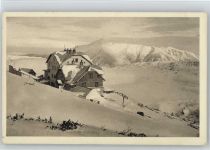 Ottoschutzhaus Winter Hüttenstempel Rax-Schneeberg-Gruppe