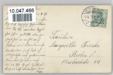 Heut ist ja noch heut ! Mandoline Vers - EAS Verlag Nr. 3477/3 Liebe 1911
