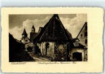 91550 W8804 Dinkelsbühl - Dreikönigskapelle Kapuzinerweg, Büttenpapier