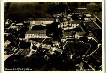 82488 W8107 Ettal - Kloster Luftaufnahme