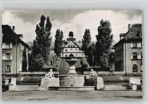 66482 W6660 Zweibrücken , Pfalz - Mannlichplatz Wittelsbachbrunnen