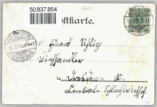 44135 W4600 Dortmund - Denkmal Kaiser-Wilhelm I., Rathaus