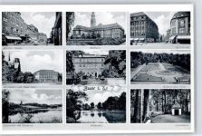 49324 W4520 Buer , Wiehengeb - Horster-Straße, Rathaus, Hochstraße, Schloß Berge, Kirchplatz, Stadt-Café, Ehrenmal, Bergersee, Stadtwald, Linneland, Schloßpark
