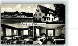 95336 W8653 Willmersreuth - Gasthaus zur Linde, mit Innenansicht