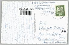 78073 W7737 Bad Dürrheim , Schwarzw - Luftaufnahme Eisenbahner-Kuranstalt