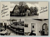 27386 W2725 Kirchwalsede - Gaststätte "Zum grünen Jäger" 3-Bild-Aufnahme