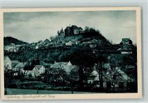 56457 W5438 Westerburg , Westerw - Gesamtansicht mit Jugendburg