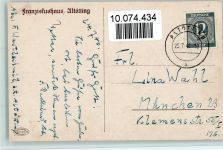 84503 W8262 Altötting - Franziskushaus Altötting, Kloster 1946 AK