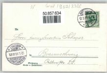 38667 W3388 Bad Harzburg - Hotel Burgberg, Canossa-Säule, Bismarck-Säule, Gedicht am Kaiserbrunnen