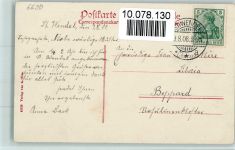W6690 St. Wendel , Saar Kath. Pfarrkirche Kirche 1908