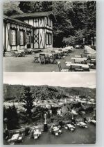 56130 W5427 Bad Ems - Cafe Terrasse "Schweizerhaus"