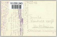 91052 W8520 Erlangen - Universitäts-Augenklinik