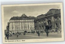 24103 W2300 Kiel , Ostsee 1943 - Bahnhof und Hansa Hotel
