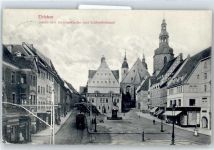 06295 O4250 Lutherstadt Eisleben - Marktplatz, Andreaskirche, Lutherdenkmal
