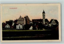 88326 W7960 Aulendorf , Württ - Ortsansicht
