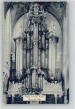 Haarlem Große Kirche Innenaufnahme Kirchenorgel