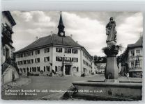 79848 W7823 Bonndorf im Schwarzwald - Rathaus Brunnen