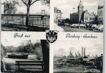 47051 W4100 Hamborn - rheinbrücke Jubiläums-Hain Rathaus August-Thyssen-Hütte