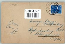 Gelukkig Nieuwjaar - Die Glocke Läuten 1951 AK Zwerg