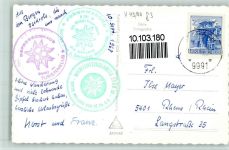 9981 Lesach - Grossvenedigergipfel gegen Großglockner Hüttenstempel