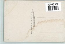 Schäfer mit Geige - Gemälde von Setkowicz AK Schaf Künstlerkarte