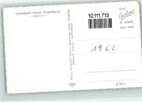 36341 W6420 Lauterbach (Hessen) - Ankerturm Fachwerkhaus Metzgerei Duchardt
