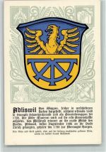 Zürcher Gemeindewappen Serie XVII Nr. 81 AK Wappen