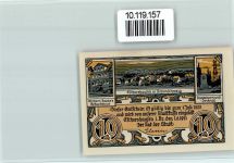 37632 W3456 Eschershausen , Ith - Notgeld 10 Pf. W. Raabe