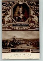 Musee de Versailles Rigaud: Louis de France Dauphin Pingret: Prise de Manheim 2-Bild-Aufnahme Adel Frankreich