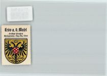 W5563 Kröv Vignette Wappen zweiköpfiger Adler Krone Vignette