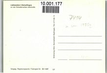72805 W7414 Lichtenstein , Württ - Luftaufnahme