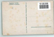 3 Schwälmler Freundinnen No. 29063 Verlag Bruno Hansmann Trachten Hessen