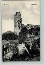 Kolding 1911 - Schloßruine