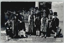 Montafoner Foto AK Vorarlberg Trachten Deutschland 1960