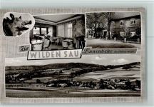 32602 W4973 Linnenbeeke - Gaststätte Zur wilden Sau 4-Bildaufnahme