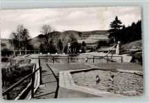 53940 W5374 Hellenthal , Eifel - Schwimmbad Freibad Rutsche