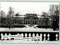 W6400 Fulda Orangerie Winteraufnahme Städteglückwunsch