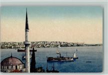 Konstantinopel Istanbul - Vue de Scutari, Moschee, Verlag Rochat Nr. 35 AK
