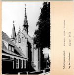 26757 W2972 Borkum FOTO KEINE AK Kath. Kirche Foto montiert auf Karton