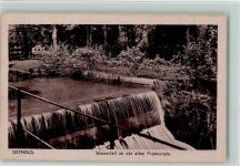 W4930 Detmold Wasserfall an der alten Promenade Wasserfall