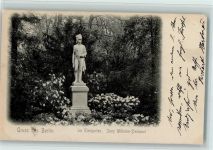 W1000 Berlin Mitte Im Tiergarten Jung Wilhelm-Denkmal Denkmal 1905