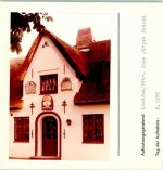 25938 W2270 Nieblum FOTO KEINE AK Haus Jürgen Hansen Foto montiert auf Karton