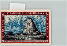 19243 O2823 Wittenburg , Meckl - Notgeldschein 199 Pfennig Gedenkstein Graf Heinrich