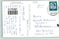 91154 W8542 Roth , Mittelfr - Marktplatz mit altem Fachwerk Brunnen