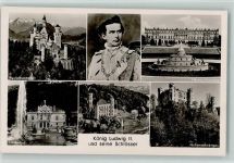 Nr. 257 - König Ludwig und seine Schlösser AK Herpich Martin